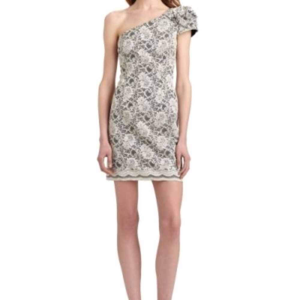 ABS lace dress; size 4